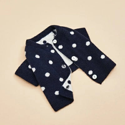 ルイスドッグ louisdog DOTTY Cashmere Cardigan【小型犬 犬服 トップス カーディガン アウター ニット セレブ】