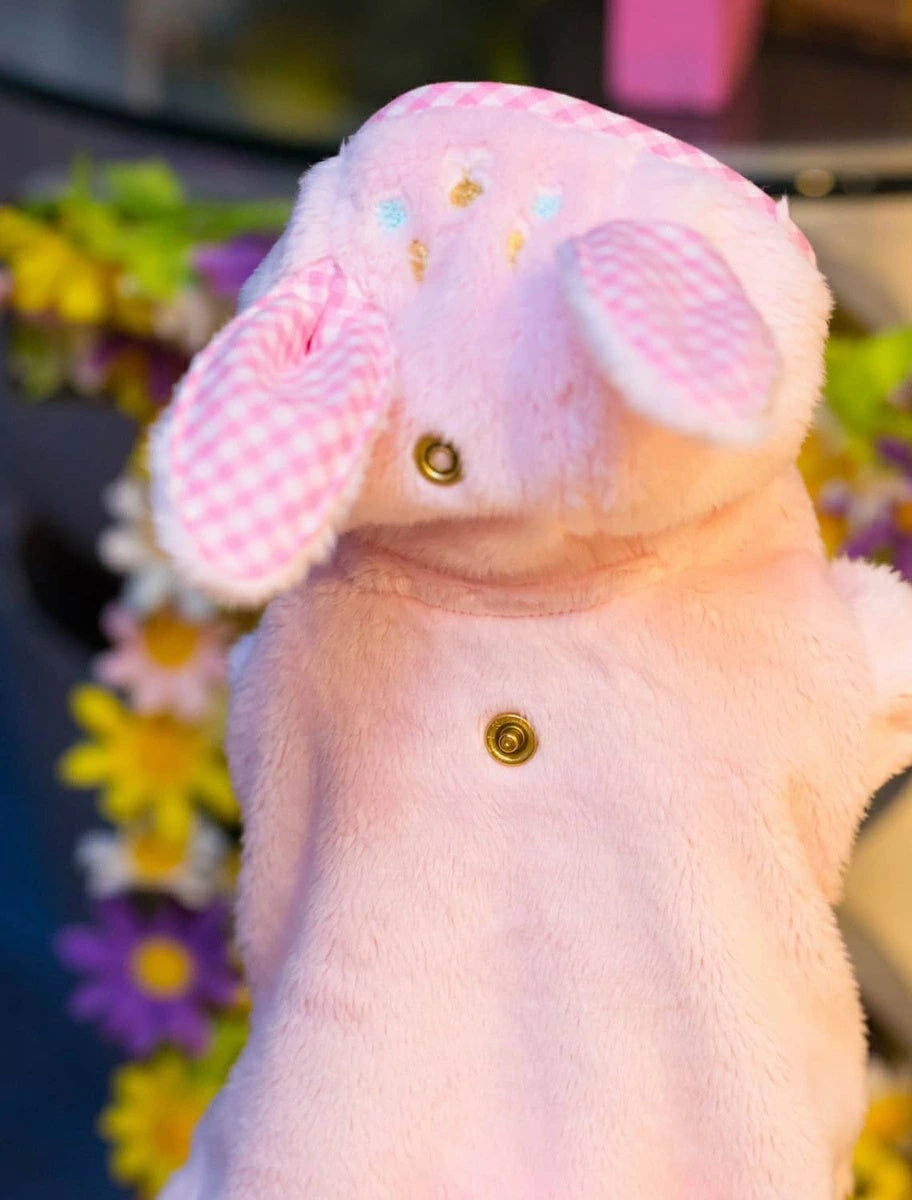 ブルブブ BUL BU-BU うさこファーパーカー【小型犬 犬服 トップス パーカー フーディ セレブ】