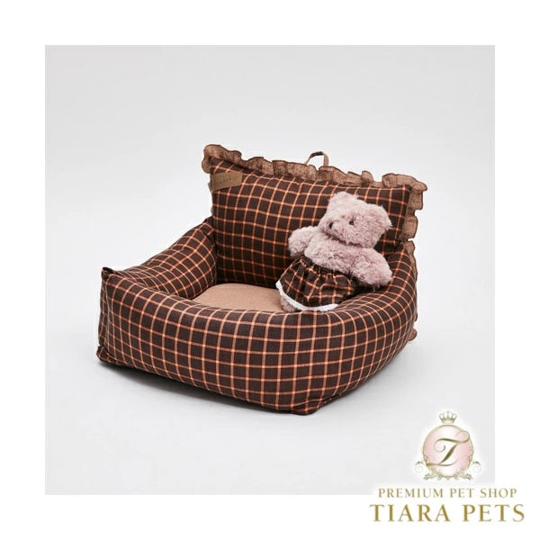 ルイスドッグ louisdog Brownie Driving Kit Cushion Cover【小型犬 犬用 ドライビングキット クッション カバー セレブ】