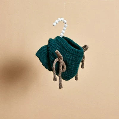 ルイスドッグ louisdog Moss Cashmere Balaclava【小型犬 犬用 バラクラバ 帽子 ニット アクセサリー セレブ】