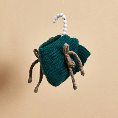 ルイスドッグ louisdog Moss Cashmere Balaclava【小型犬 犬用 バラクラバ 帽子 ニット アクセサリー セレブ】