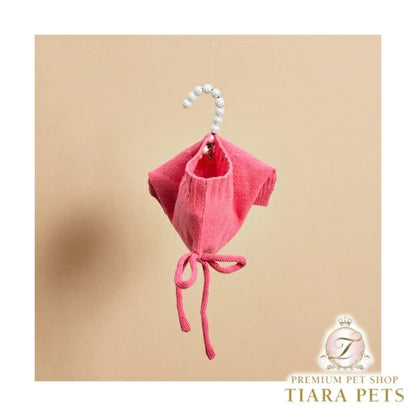 ルイスドッグ louisdog Fuxia Sorbet Cashmere Balaclava【小型犬 犬用 バラクラバ 帽子 ニット アクセサリー セレブ】
