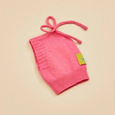 ルイスドッグ louisdog Fuxia Sorbet Cashmere Balaclava【小型犬 犬用 バラクラバ 帽子 ニット アクセサリー セレブ】