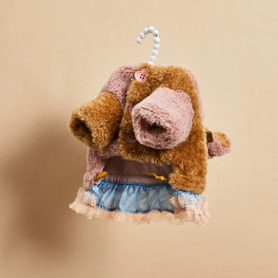 ルイスドッグ louisdog Bunny Hoody/Blush【小型犬 犬用 トップス アウター コート セレブ】