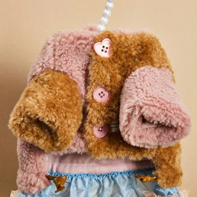 ルイスドッグ louisdog Bunny Hoody/Blush【小型犬 犬用 トップス アウター コート セレブ】