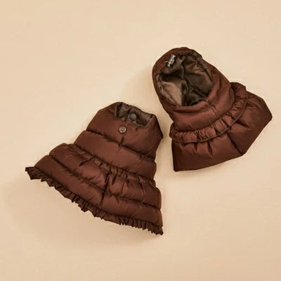 ルイスドッグ louisdog Choco Balaclava Down Jacket【小型犬 犬用 アウター ダウン ジャケット コート セレブ】