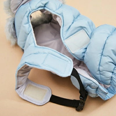 ルイスドッグ louisdog Glaze Belt Down Jacket【小型犬 犬用 アウター ダウン ジャケット ベスト セレブ】