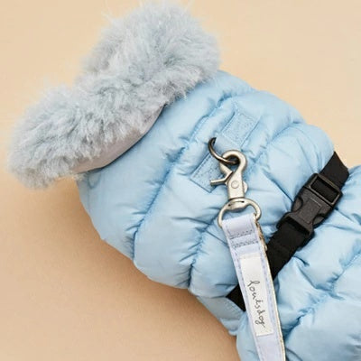 ルイスドッグ louisdog Glaze Belt Down Jacket【小型犬 犬用 アウター ダウン ジャケット ベスト セレブ】
