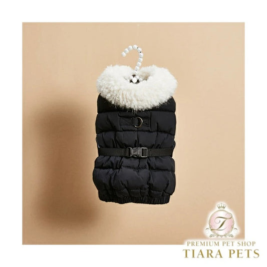 ルイスドッグ louisdog Onyx Belt Down Jacket【小型犬 犬用 アウター ダウン ジャケット ベスト セレブ】