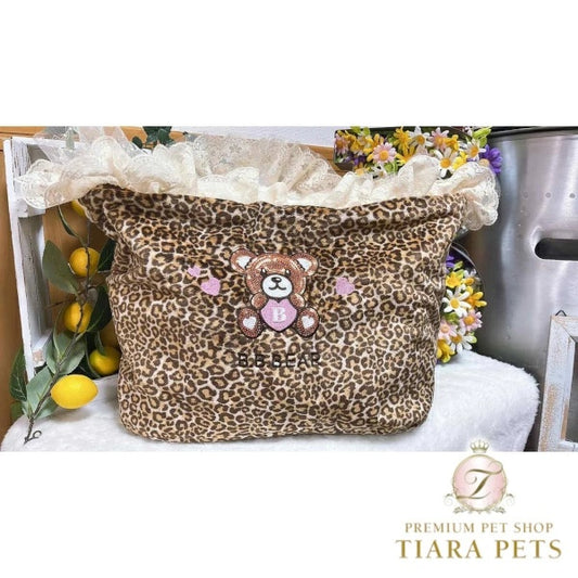 ブルブブ BUL BU-BU Leopard Bed【小型犬 犬用 ベッド ベット セレブ】