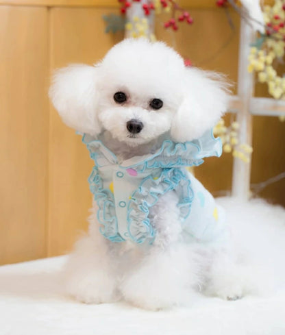 ブルブブ BUL BU-BU カラフルハートキルティングP/K【小型犬 犬服 トップス パーカー セレブ】