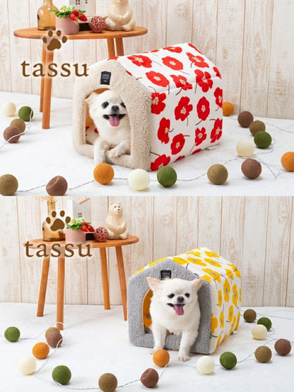タッス tassu ハウスベッド フランミン ペットベッド【小型犬 犬用 ハウス ベット ペットグッズ】