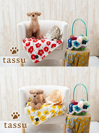 タッス tassu ブランケット フランミン ペットベッド【小型犬 犬用 ブランケット ベット ペットグッズ】