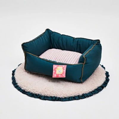 ルイスドッグ louisdog Teal Gleam Boom【小型犬 犬用 ベッド ハウス セレブ】