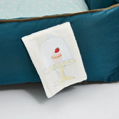 ルイスドッグ louisdog Teal Gleam Boom Body Cover【小型犬 犬用 ベッド ハウス ボディカバー セレブ】