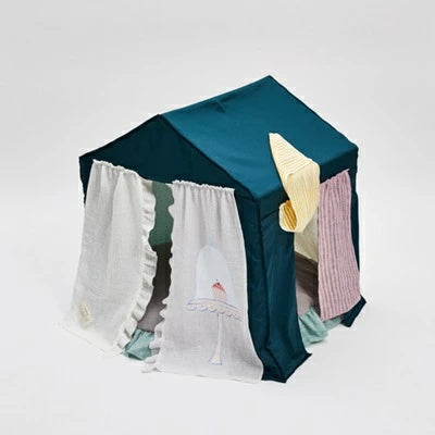 ルイスドッグ louisdog Teal Gleam Peekaboo【小型犬 犬用 ベッド ハウス セレブ】