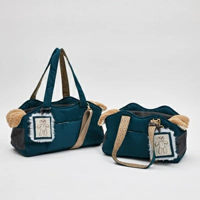 Louisdog キャリーバッグ　キャリー　ルイスドッグ　ルイドッグ ルイスドッグ louisdog Teal Gleam Shoulder Bag【小型犬 犬用