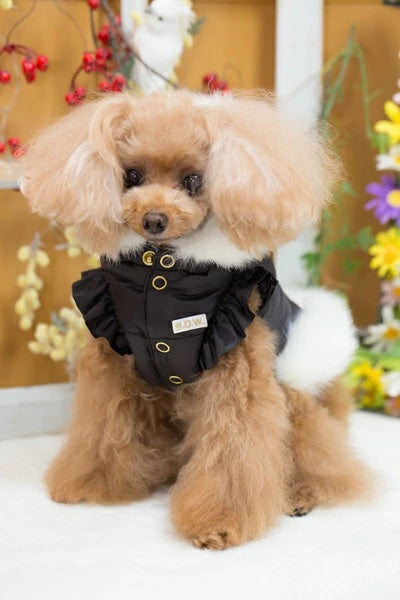 ブルブブ BUL BU-BU キラキラベア中綿P/K【小型犬 犬服 アウター ジャケット セレブ】