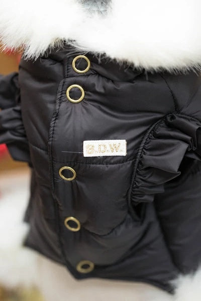 ブルブブ BUL BU-BU キラキラベア中綿P/K【小型犬 犬服 アウター ジャケット セレブ】