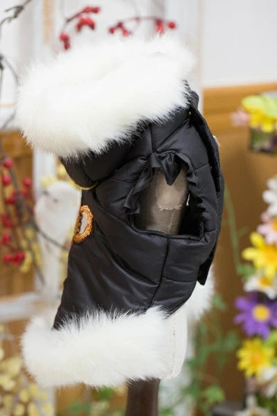 ブルブブ BUL BU-BU キラキラベア中綿P/K【小型犬 犬服 アウター ジャケット セレブ】