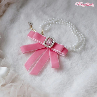 ウーフリンク WOOFLINK DEAR MY LADY NECKLACE【小型犬 犬用 アクセサリー ネックレス セレブ】