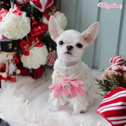 ウーフリンク WOOFLINK DEAR MY LADY NECKLACE【小型犬 犬用 アクセサリー ネックレス セレブ】