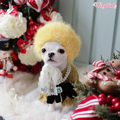 ウーフリンク WOOFLINK DEAR MY LADY NECKLACE【小型犬 犬用 アクセサリー ネックレス セレブ】