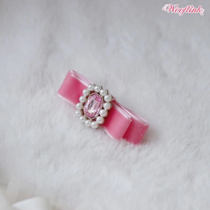 ウーフリンク WOOFLINK DEAR MY LADY HAIRBOW【小型犬 犬用 ヘアアクセサリー リボン セレブ】