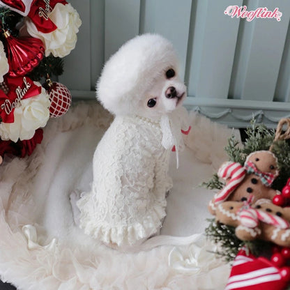 ウーフリンク WOOFLINK MY ROMANCE TURTLENECK【小型犬 犬服 タートルネック シャツ  トップス セレブ】