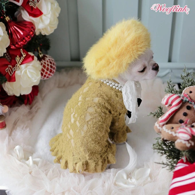 ウーフリンク WOOFLINK MY ROMANCE TURTLENECK【小型犬 犬服 タートルネック シャツ  トップス セレブ】