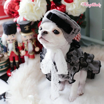 ウーフリンク WOOFLINK DEAR MY LADY DRESS【小型犬 犬服 ワンピース ドレス スカート セレブ】