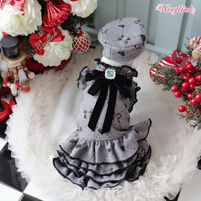ウーフリンク WOOFLINK DEAR MY LADY DRESS【小型犬 犬服 ワンピース ドレス スカート セレブ】