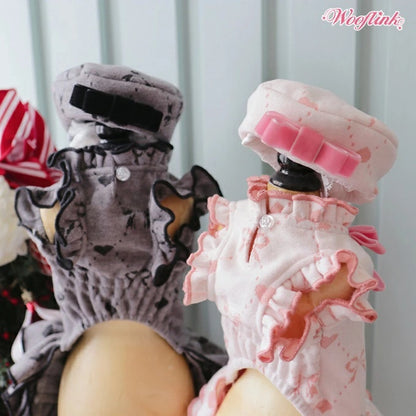 ウーフリンク WOOFLINK DEAR MY LADY DRESS【小型犬 犬服 ワンピース ドレス スカート セレブ】