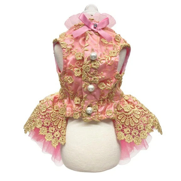 リュクスバーディ Luxe birdie エタニティドレス【小型犬 犬服 ワンピース ドレス スカート セレブ】