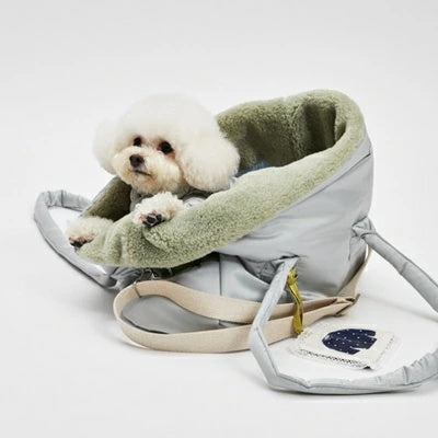 ルイスドッグ louisdog My Cutie Charm/Suede【小型犬 犬用 キャリーバッグ お散歩 お出掛け セレブ】
