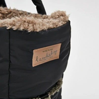 ルイスドッグ louisdog Viva Bag/Onyx【小型犬 犬用 キャリーバッグ お散歩 お出掛け セレブ】