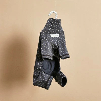 ルイスドッグ louisdog Bunny Tail Pants/Ash Bloom【小型犬 犬服 ロンパース つなぎ パンツ オールインワン セレブ】