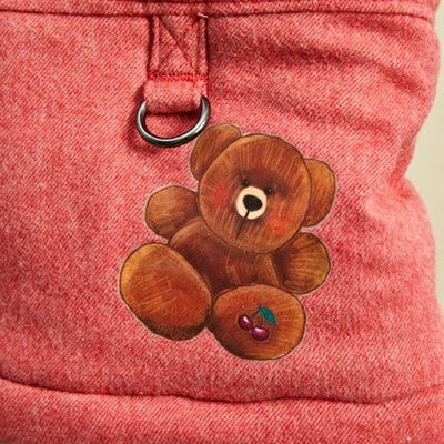 ルイスドッグ louisdog Cherry Teddy Walking Jacket【小型犬 犬服 アウター ジャケット コート セレブ】