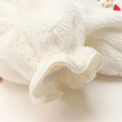 きゃんナナ CanNana いちご刺繍ハーフボレロ 1176【小型犬 犬服 アウター トップス ボレロ 羽織り】