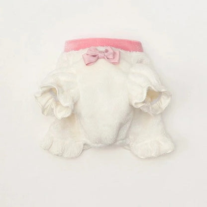 きゃんナナ CanNana いちご刺繍ハーフボレロ 1176【小型犬 犬服 アウター トップス ボレロ 羽織り】