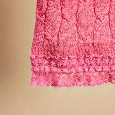 ルイスドッグ louisdog Rose Berry Cashmere Knit【小型犬 犬服 トップス ニット セーター セレブ】