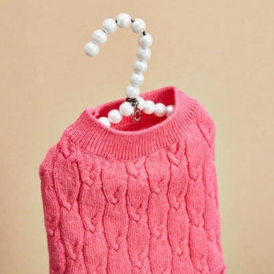 ルイスドッグ louisdog Rose Berry Cashmere Knit【小型犬 犬服 トップス ニット セーター セレブ】