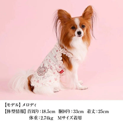 クレイジーブー CRAZYBOO 小花柄キャミソール【犬服 トップス キャミソール セレブ】