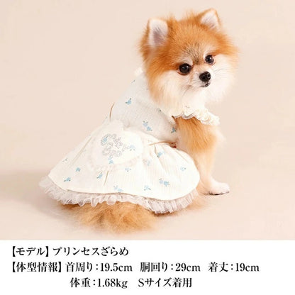 クレイジーブー CRAZYBOO リボンポシェットワンピ【犬服 ワンピース ドレス スカート セレブ】