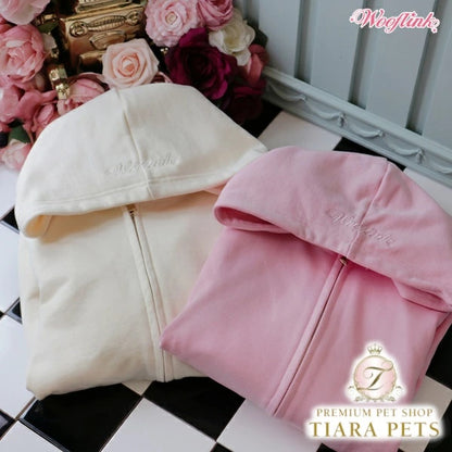ウーフリンク WOOFLINK MILKSHAKE ZIP UP HOODIE FOR MOM【オーナー用 ママ用 トップス フーディ パーカー セレブ】