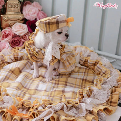 ウーフリンク WOOFLINK VINTAGE ATELIER BERET【犬用 帽子 アクセサリー ベレー帽 セレブ】