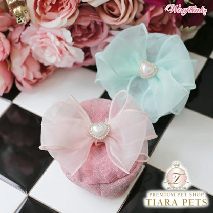 ウーフリンク WOOFLINK DIAMANT DE CARNAVAL BERET【犬用 帽子 アクセサリー ベレー帽 セレブ】