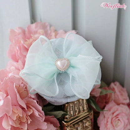 ウーフリンク WOOFLINK DIAMANT DE CARNAVAL BERET【犬用 帽子 アクセサリー ベレー帽 セレブ】