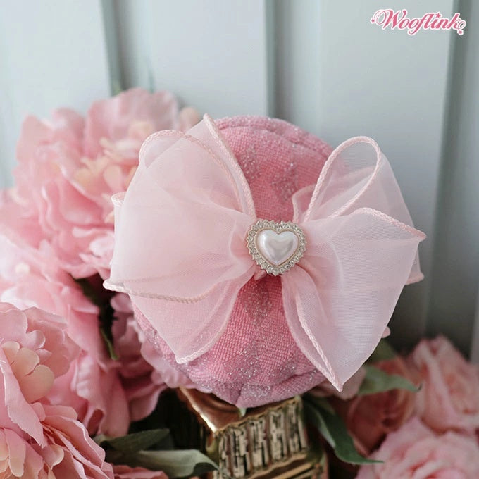 ウーフリンク WOOFLINK DIAMANT DE CARNAVAL BERET【犬用 帽子 アクセサリー ベレー帽 セレブ】