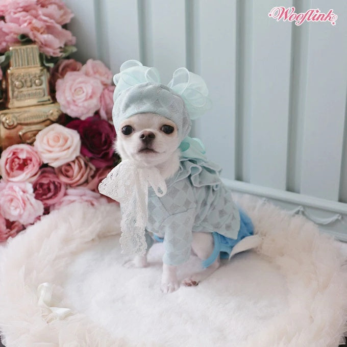 ウーフリンク WOOFLINK DIAMANT DE CARNAVAL BERET【犬用 帽子 アクセサリー ベレー帽 セレブ】